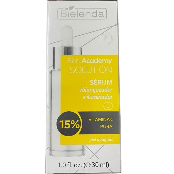 Bielenda Skin Academy 15% Pure Vitamin C Brightening Serum 1 oz (30 ml) - Picture 3 of 5